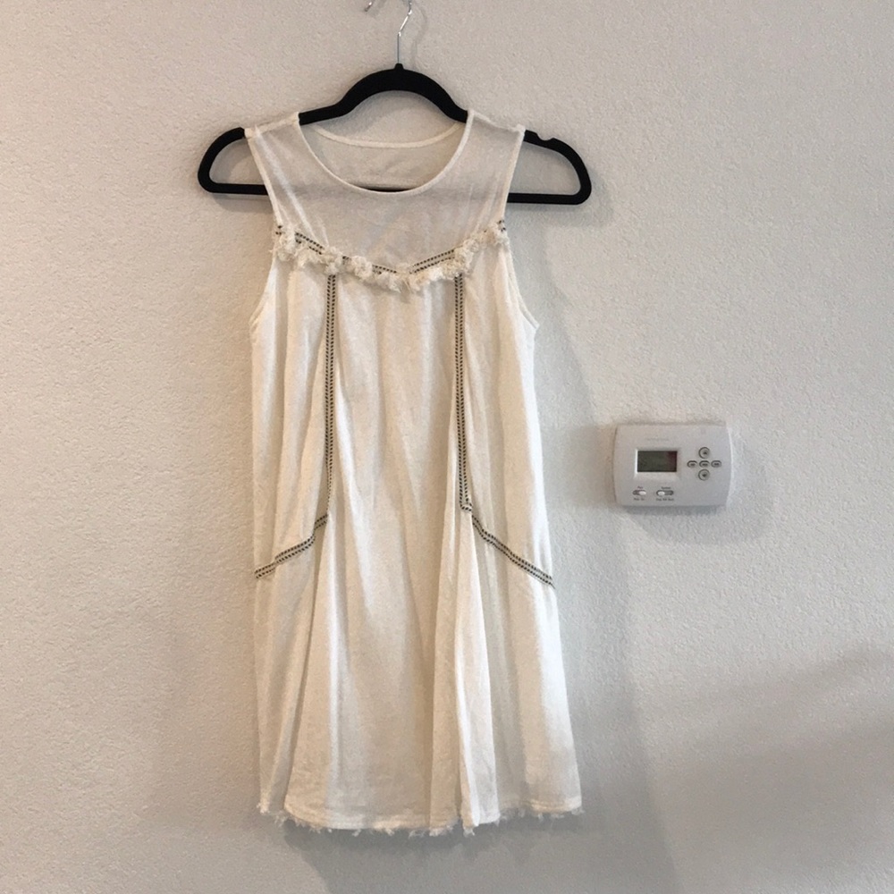 white dress